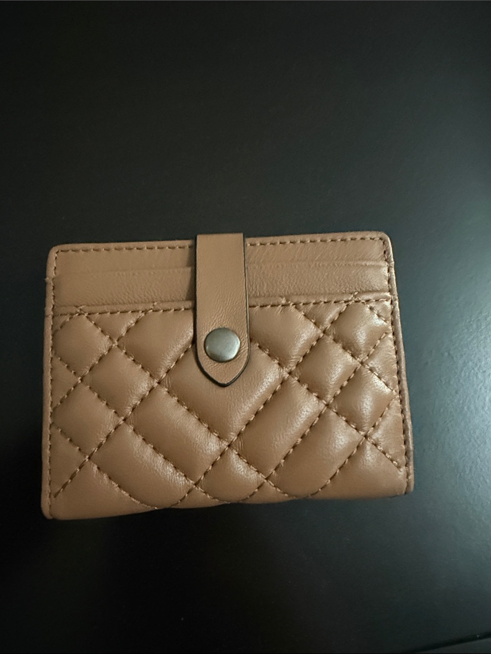 Kurt Geiger Leather Card Wallet - Brown